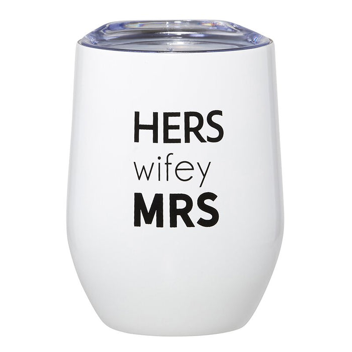 Stemless Wine Tumbler - Hers