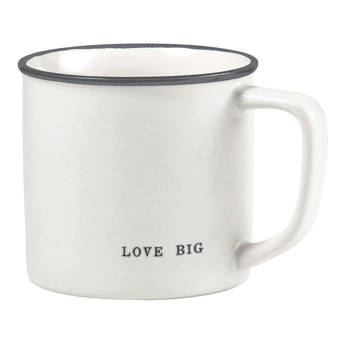 Face To Face Coffee Mug - Love Big