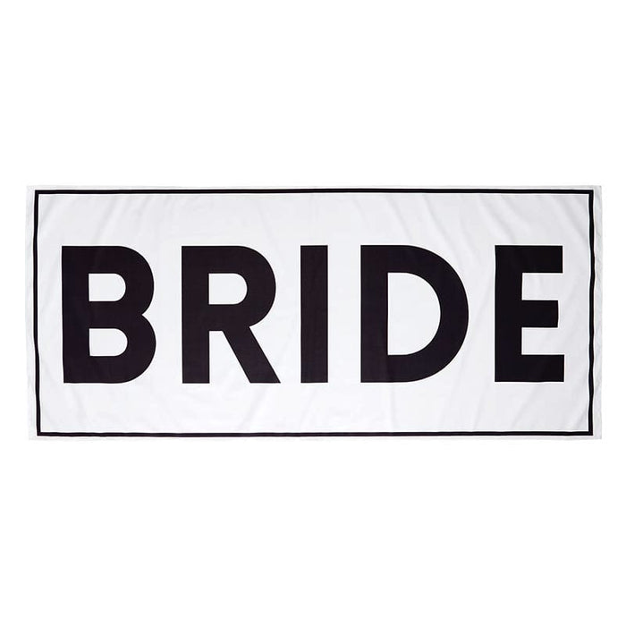 Quick Dry Oversized Beach Towel - Bride