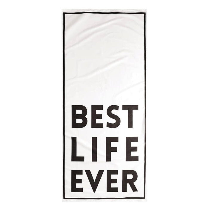 Quick Dry Oversized Beach Towel - Best Life Ever