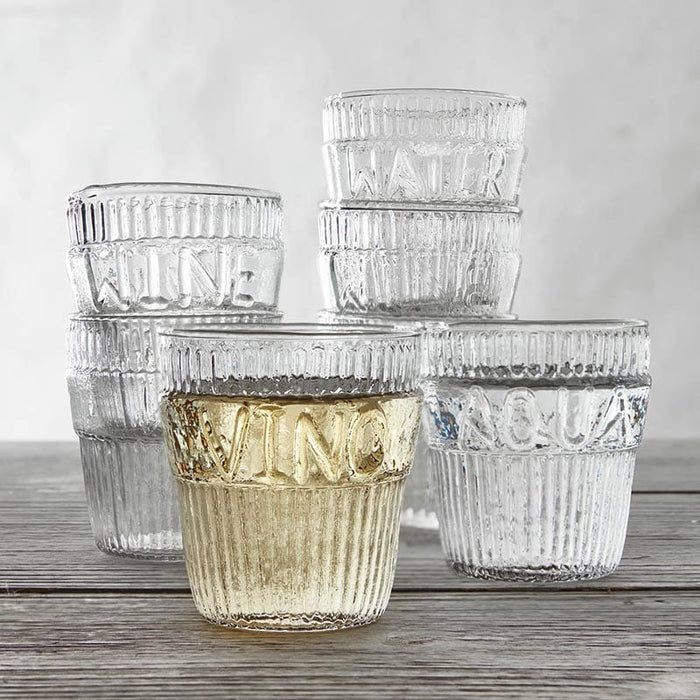 Vino/Wine Table Glasses - Set Of 4