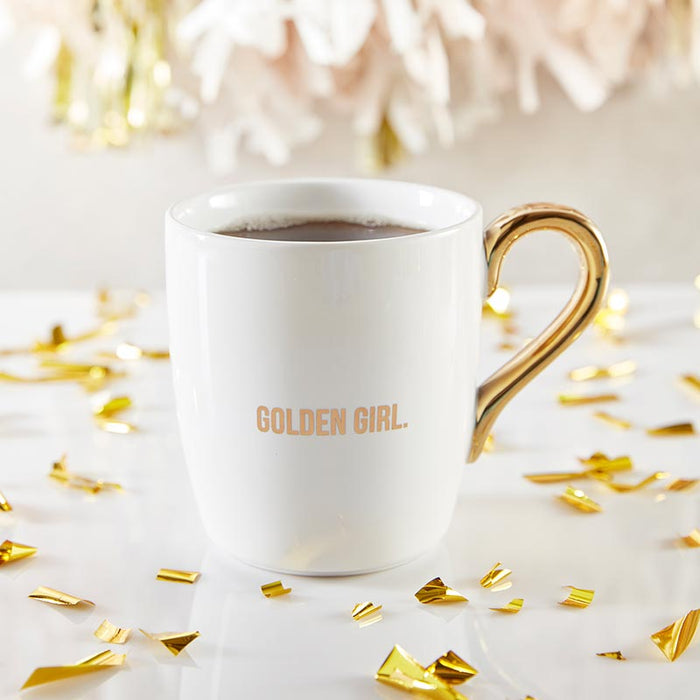 Gold Handle Mug - Golden Girl