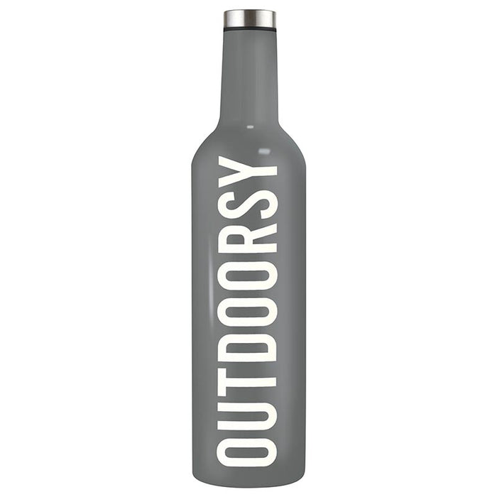 Stainless Steel Wine Bottle - Outdoorsy