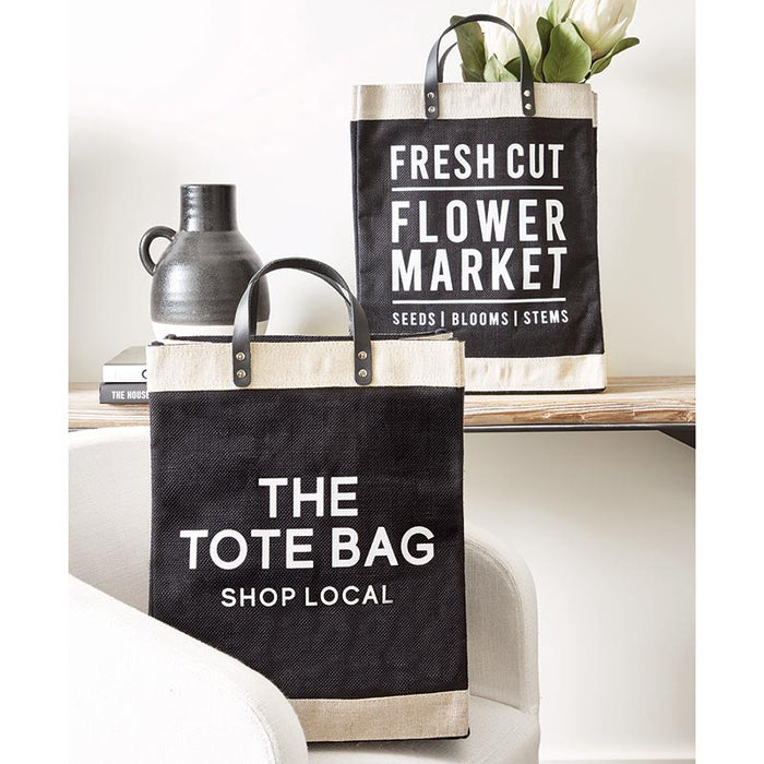 Market Tote Black-The Tote Bag