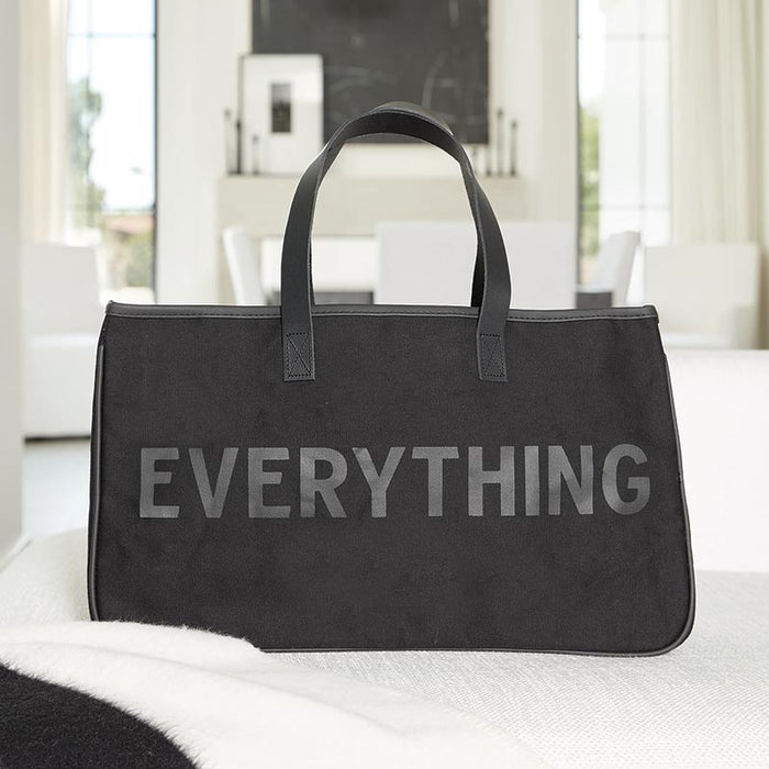 Canvas Tote Black -Everything