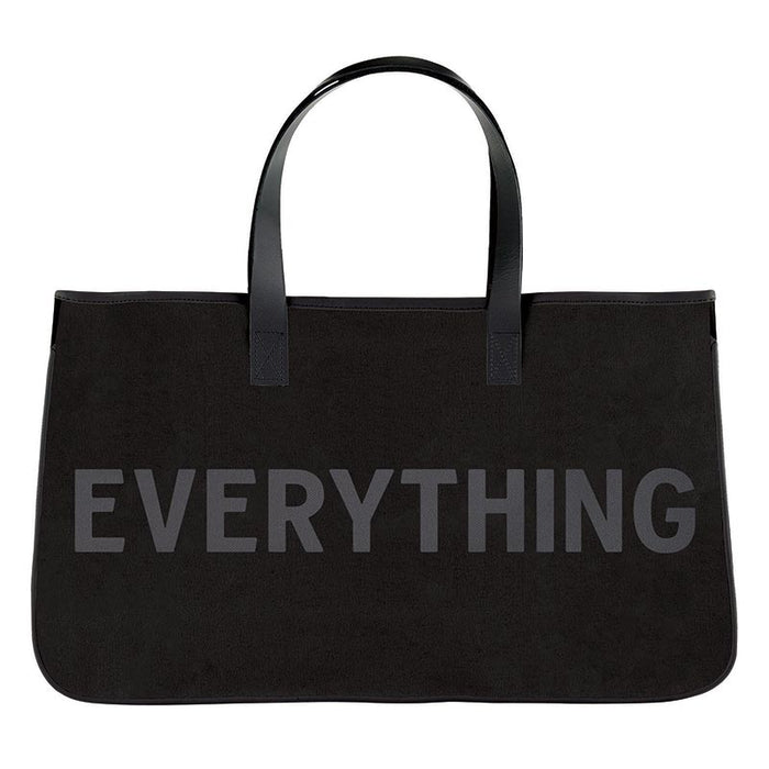 Canvas Tote Black -Everything