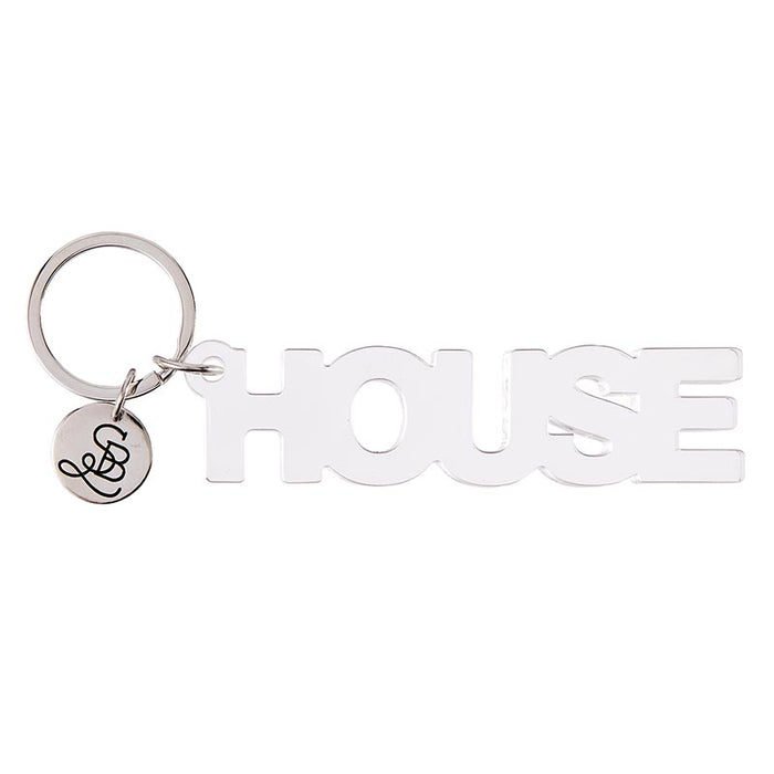 Acrylic Key Tag - House