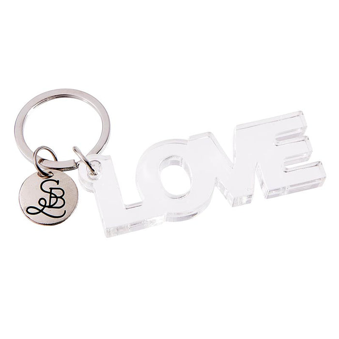 Acrylic Key Tag - Love