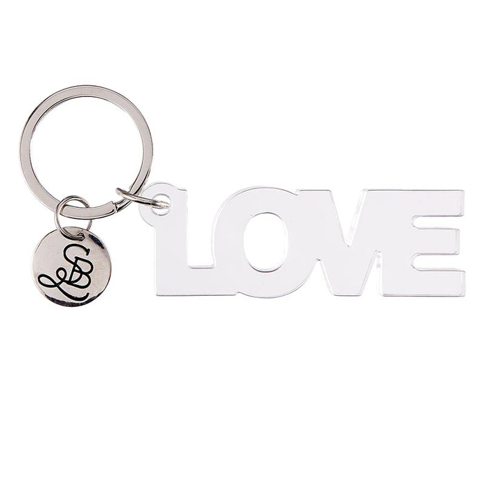 Acrylic Key Tag - Love