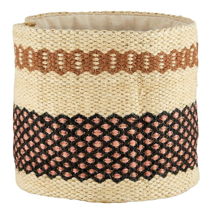 Jute Storage Basket Natural - Size: Large, Large