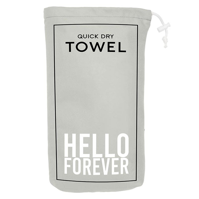 Quick Dry Oversized Beach Towel - Hello Forever