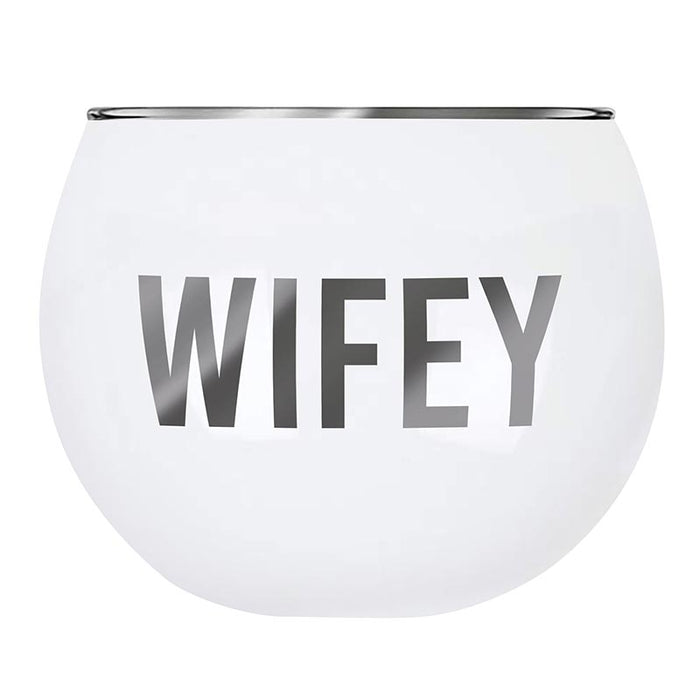 Roly Poly Glass-Wifey