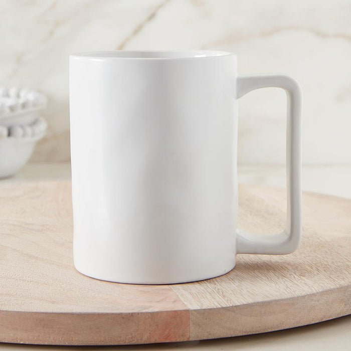 Organic Mug - Matte White