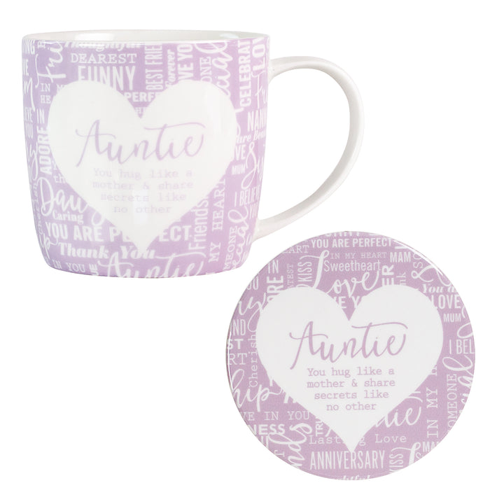 Auntie, Mug & Coaster