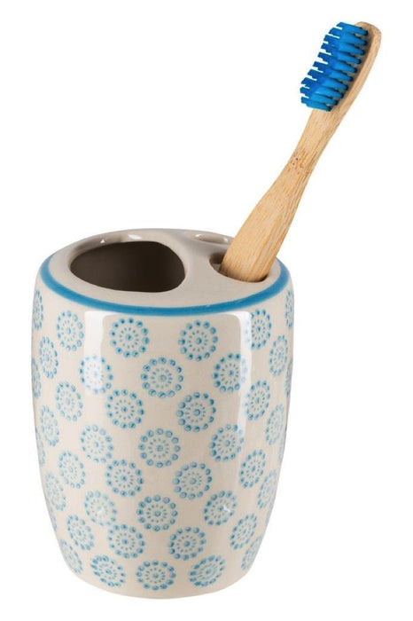 Toothbrush Holder Blue/Dotty