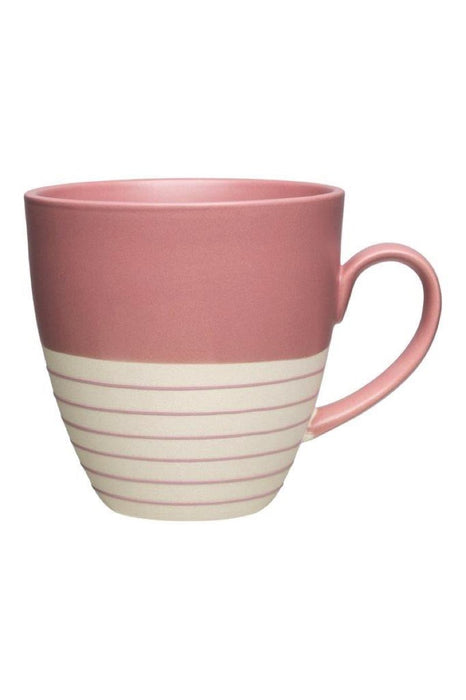 Mug Pink Stripes Rosalie 500ml