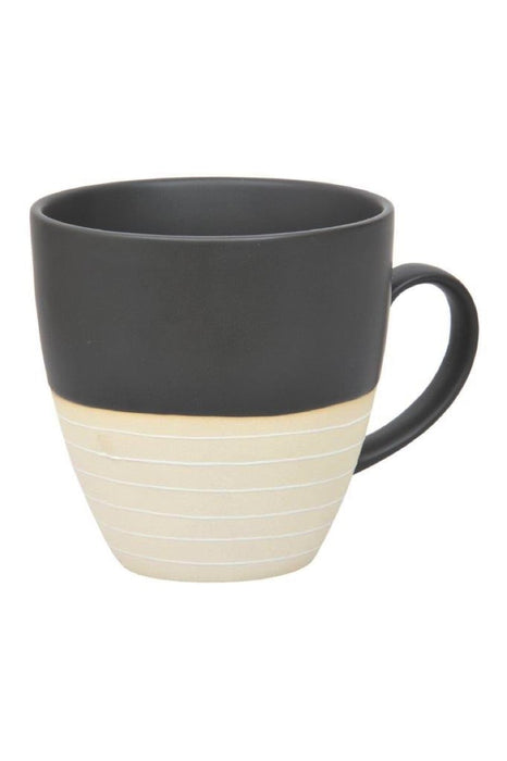 Mug Charcoal Cream 500ml