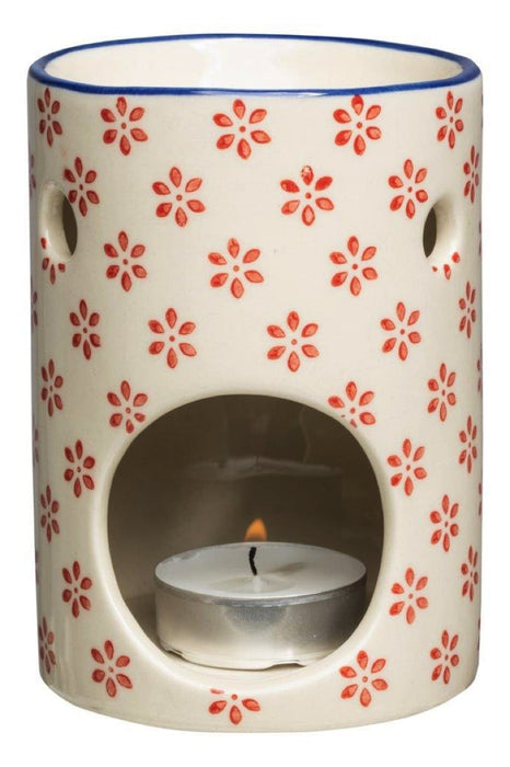 Scented Oil Lamp Red Daisy