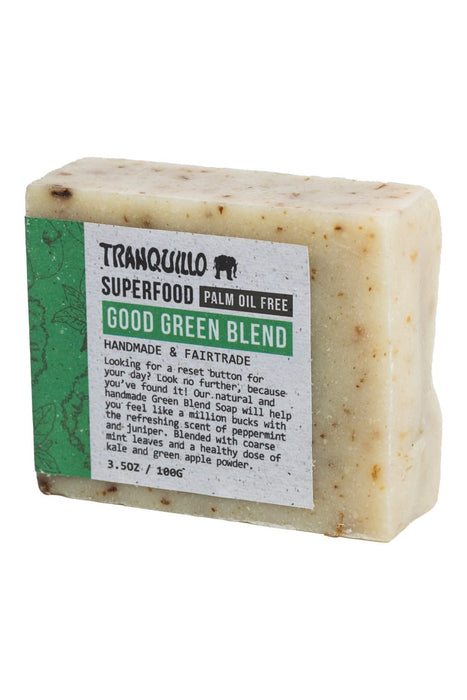 Superfood Soap Good Colour: Green Blend