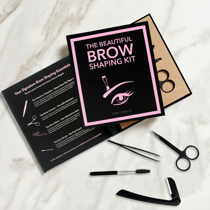 The Beautiful Brow Shaping Kit - Book Box