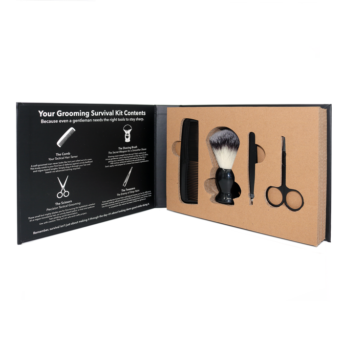 The Gentlemen's Grooming Survival Book Box