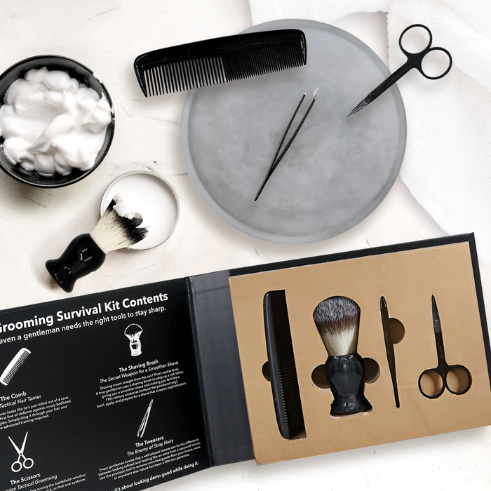 The Gentlemen's Grooming Survival Book Box