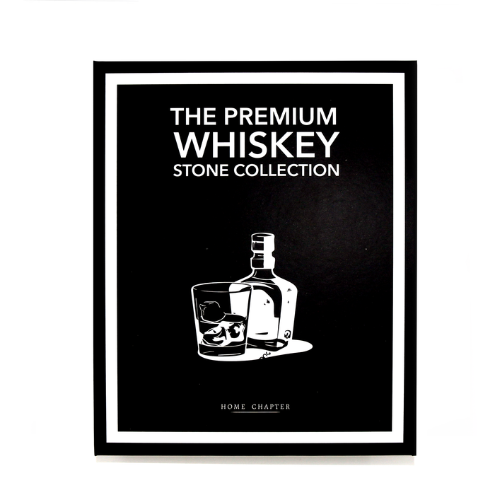 The Premium Whiskey Stone Collection - Book Box