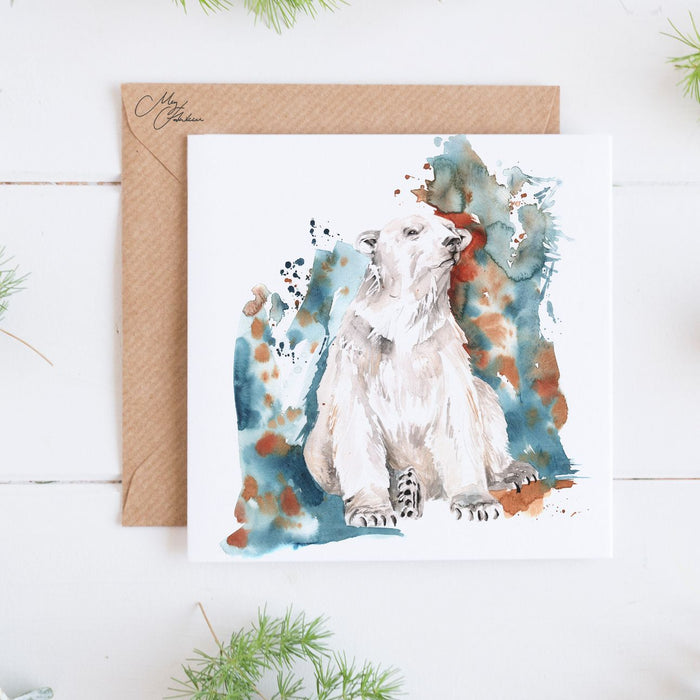 Polar Bear Greeting Card