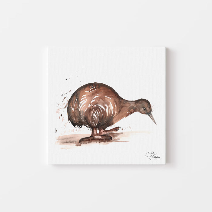 Kiwi Watercolour Canvas