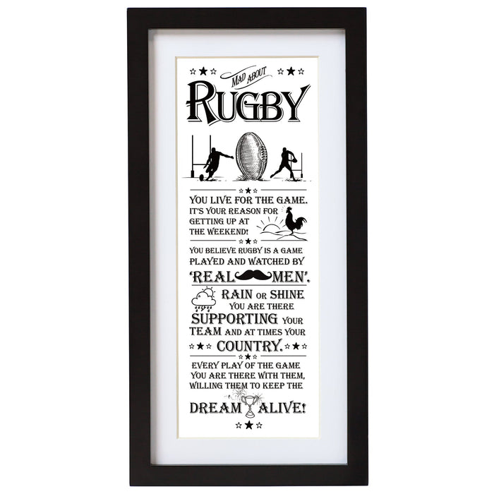 Rugby, Wall Art