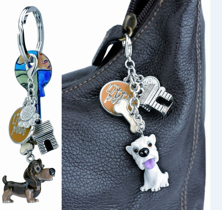 Poodle, Key Ring/Bag Charm