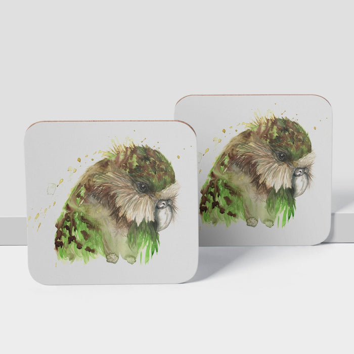 Kakapo Design Coaster