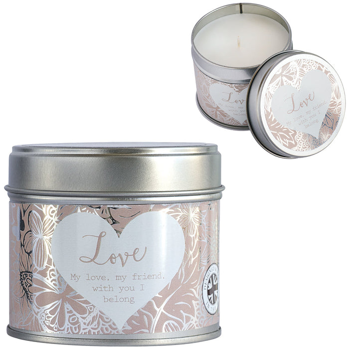 Love, Candle in Tin