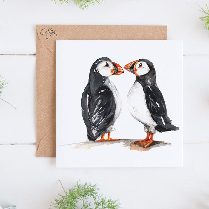 Puffin Greeting Card