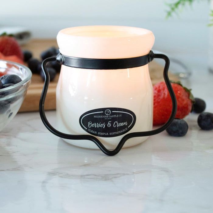 Cream Jar Candle - Berries & Cream