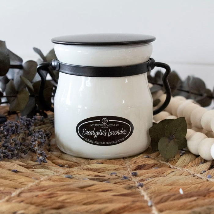 Cream Jar Candle - Eucalyptus Lavender