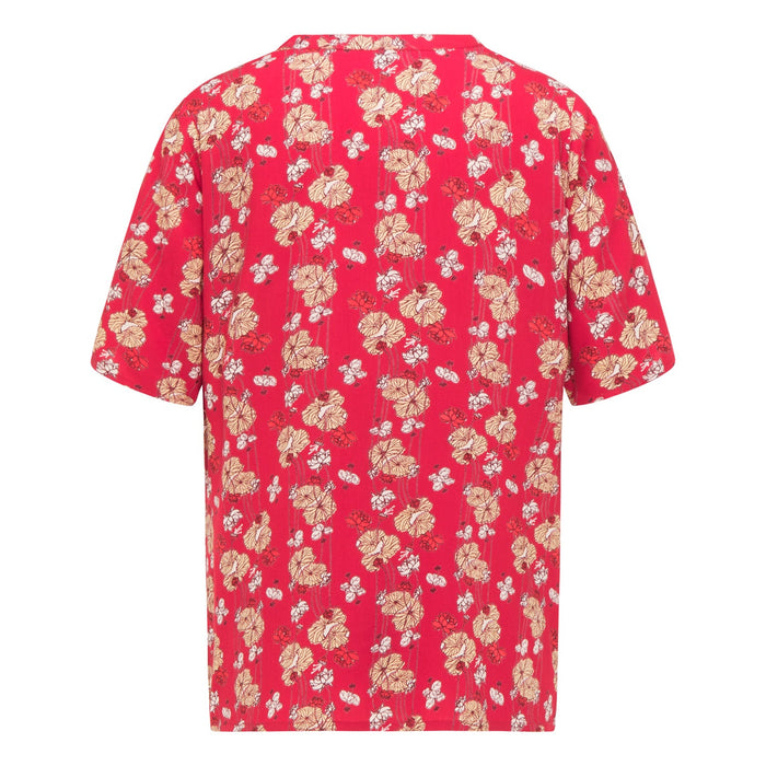 Shirt V-Neck Ecovero Blossom