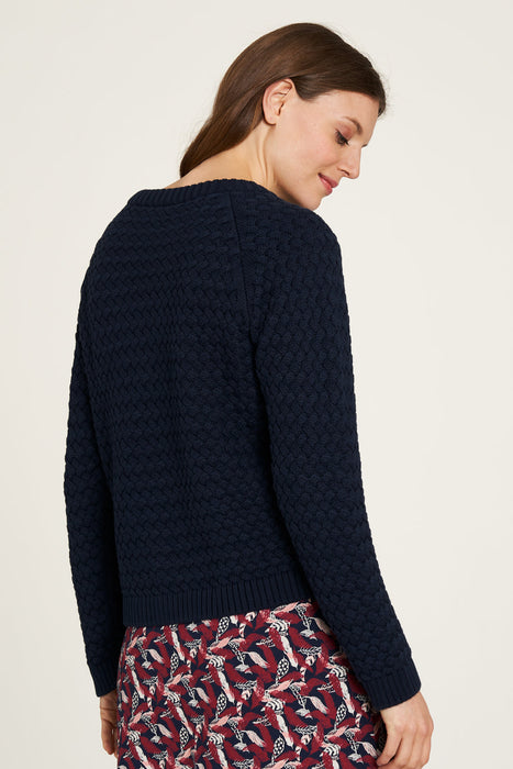 Kniited Sweater - Navy